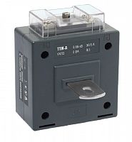 Трансформатор тока IEK ТТИ-А 125/5А 5ВА с шиной 5В класс точности 0.5 картинка